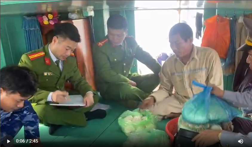 Công an huyện Bạch Long Vĩ phối hợp phát hiện, bắt giữ đối tượng tàng trữ trái phép số lượng lớn vật liệu nổ